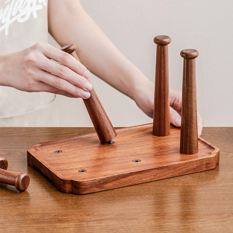 实木杯架杯子架挂架桌面水杯收纳架倒挂沥水茶杯玻璃杯收纳置物架,淘宝优惠券,粉丝福利购,淘宝优惠卷