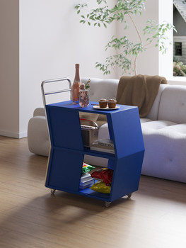 wotime cart mobile sofa side table living room light luxury ຕາຕະລາງກາເຟຂະຫນາດນ້ອຍທີ່ທັນສະໄຫມ rack ງ່າຍດາຍຫ້ອງນອນຕາຕະລາງຕຽງນອນ