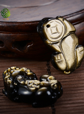 diy水晶貔貅本命佛礼品吊坠项链