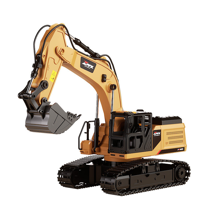 超大号儿童电动遥控车合金挖掘机推土机工程车模型男孩玩具可挖土,淘宝优惠券,粉丝福利购,淘宝优惠卷