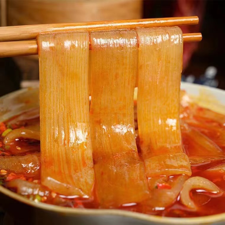 3包宽粉川粉火锅粉条宽粉条红薯粉苕粉菜品食材酸辣粉麻辣烫-图2