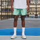 Accurate men running training knitted fruit four-quarter pants