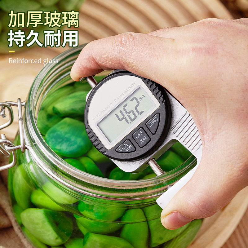 腊八蒜密封罐玻璃瓶食品级家用泡菜坛子腌制咸菜糖蒜专用小储物罐,淘宝优惠券,粉丝福利购,淘宝优惠卷