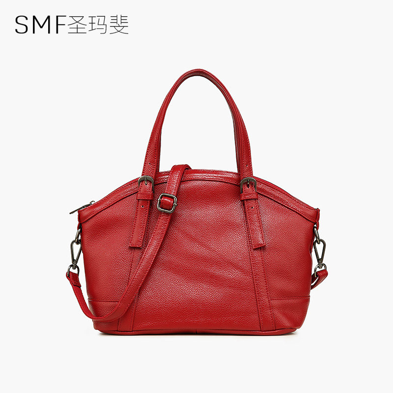 圣玛斐新款2020单肩手提气质斜挎包 smf圣玛斐女士包袋