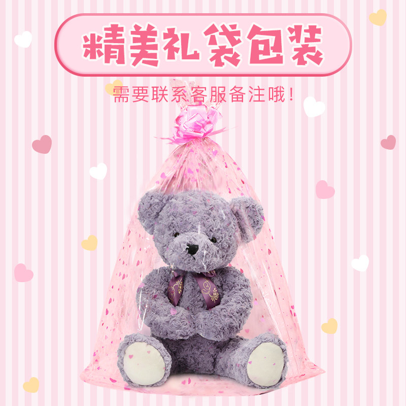 害羞熊教师节女老师睡觉泰迪熊公仔 朱丽叶玩具毛绒布艺类玩具