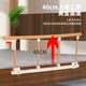 Aluminum alloy anti-fall bed for elderly and children protective fence dormitory bedside baffle wake up handrail without punching and folding