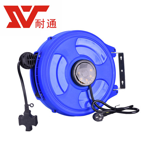 耐通自动卷管器 气鼓 水鼓 电鼓洗车场自动绕管盘PU夹纱汽车美容 - 图2