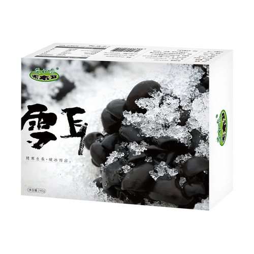 黄松甸黑木耳 雪耳礼盒 长白山秋木耳东北特产黑木耳干货240g礼包 - 图3
