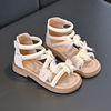 2026 Summer Girls Soft Sole Roman Princess Sandals