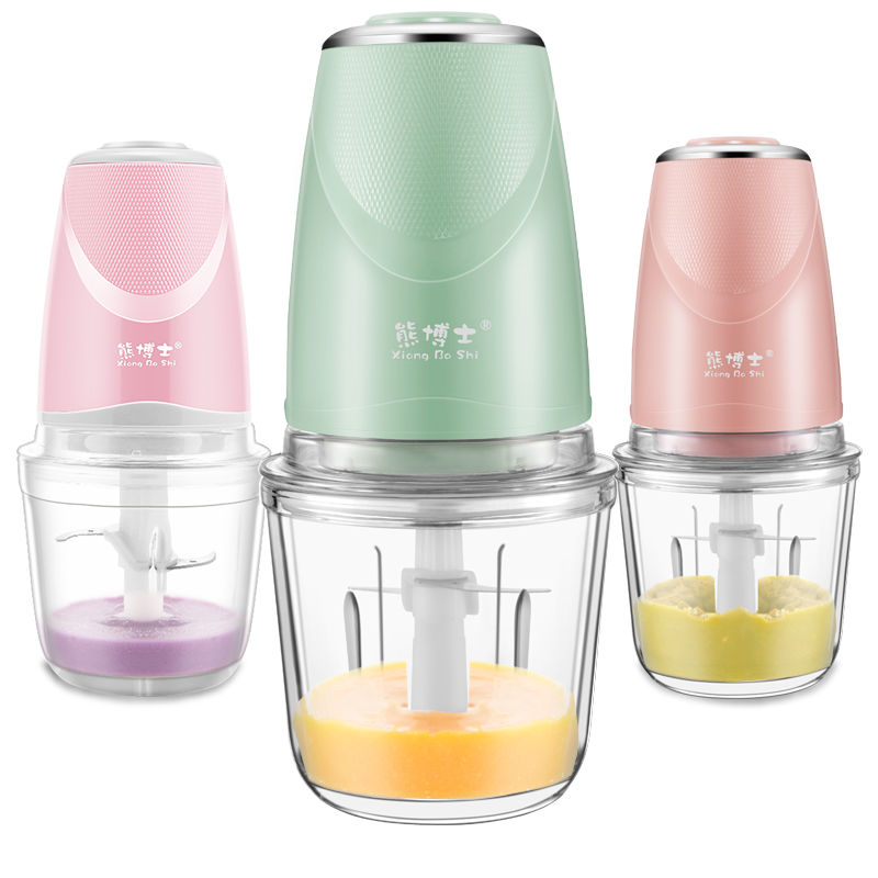 熊博士婴儿辅食机-多功能宝宝研磨器迷你榨汁