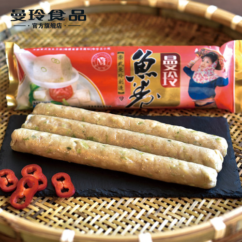 曼玲福建崇武鱼卷手工泉州惠安特产火锅食材马鲛鱼鱼饼鱼糕 - 图1