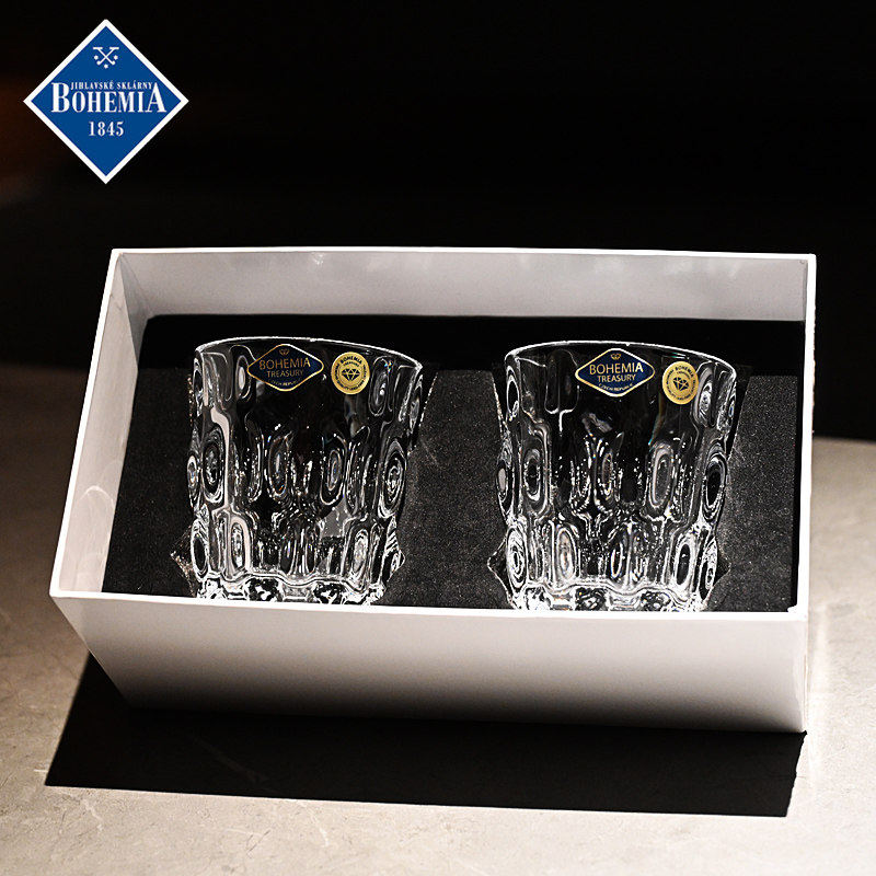 捷克BOHEMIA进口水晶玻璃威士忌杯果汁杯洋酒杯果汁饮料杯子酒具,淘宝优惠券,粉丝福利购,淘宝优惠卷