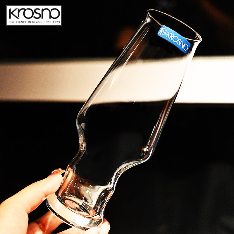 KROSNO欧洲进口水晶玻璃IPA啤酒杯餐厅用淡色艾尔精酿啤酒杯400ml,淘宝优惠券,粉丝福利购,淘宝优惠卷