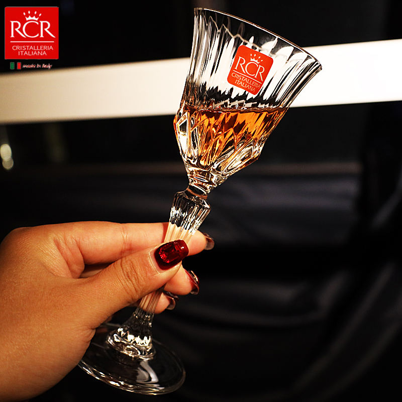 RCR意大利进口古典水晶玻璃高脚果酒杯香槟杯鸡尾酒杯甜酒气泡杯 - 图1
