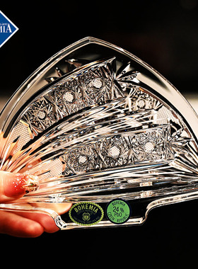 捷克进口BOHEMIA水晶玻璃摆件