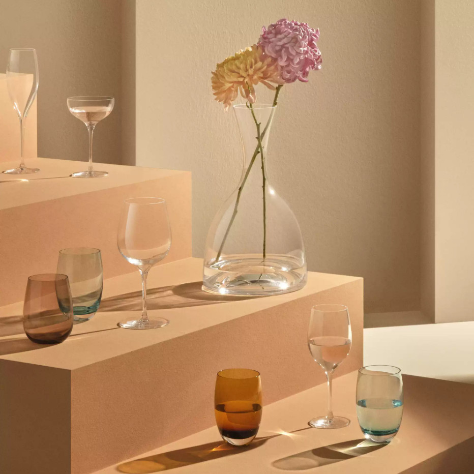 土耳其Nude进口水晶玻璃超薄平底红酒杯彩色果汁饮料鸡尾酒杯子 - 图3