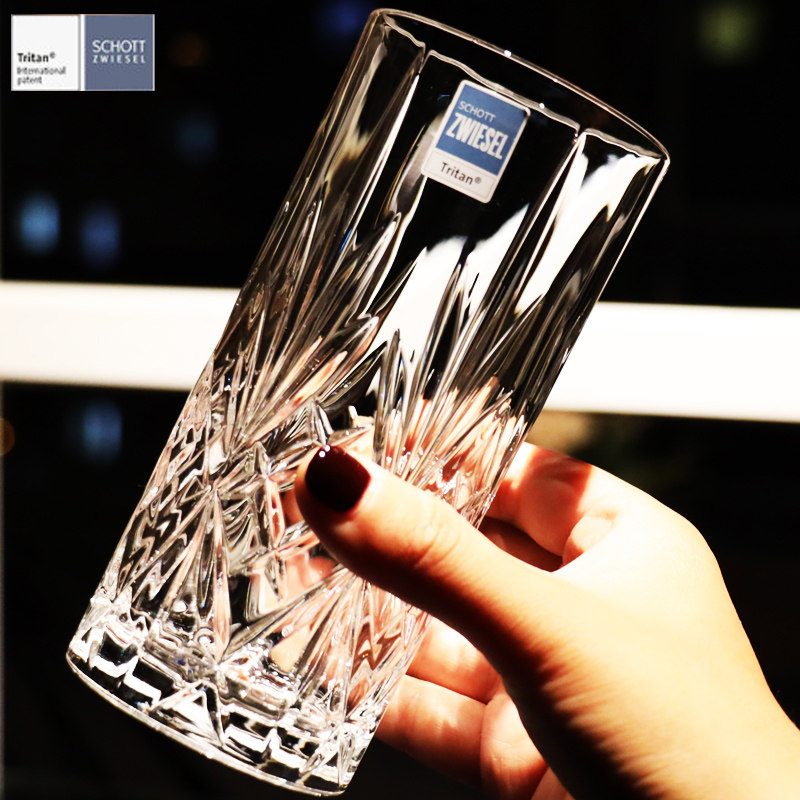 德国Schott肖特进口水晶玻璃雕刻XO洋酒威士忌杯绿茶水杯啤酒杯子,淘宝优惠券,粉丝福利购,淘宝优惠卷