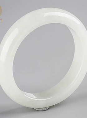 五花八门羊脂白玉和田玉手镯