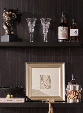 几何禅意中式茶台简约果盘搭配