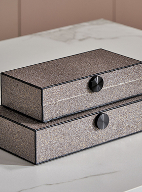 卡萨综合首饰盒中古样板间装饰盒