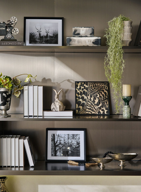 中式软装美学摆件组合壁柜电视柜