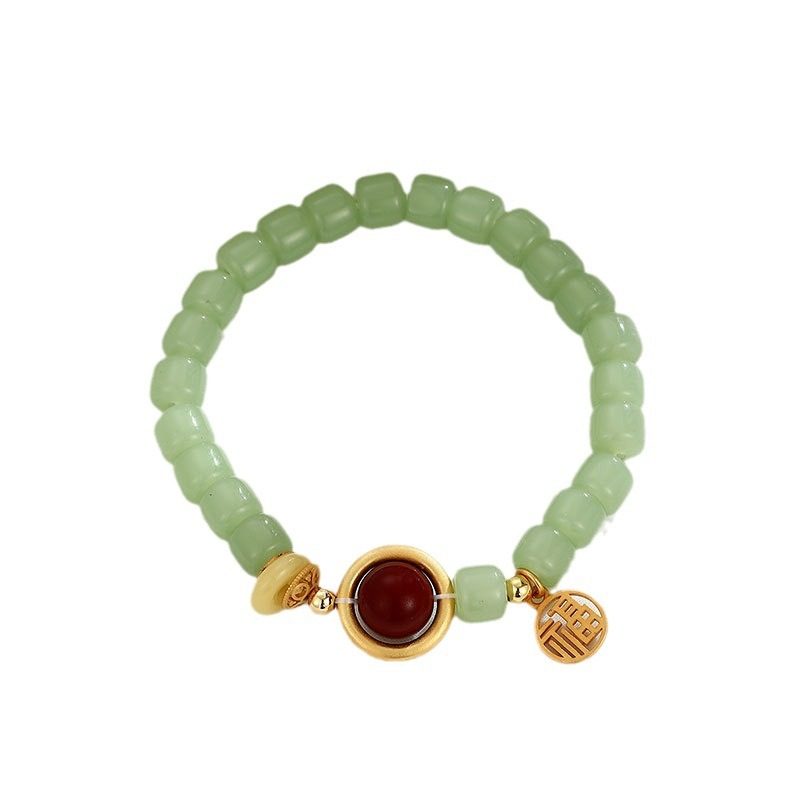 【新年转运】网红爆款金箍相思红豆手链女轻奢高级感天然玛瑙玉髓,淘宝优惠券,粉丝福利购,淘宝优惠卷