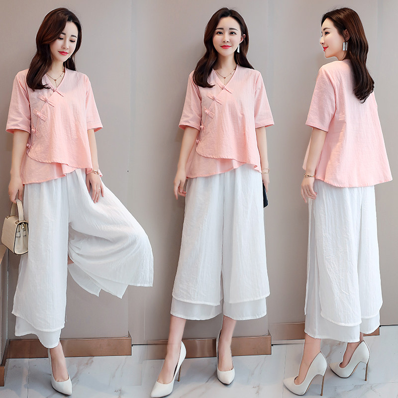 大码女装胖mm洋气套装大腿粗遮肚子 媚娇兰大码女装