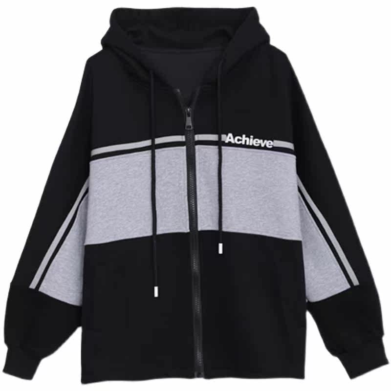 媚娇兰开衫2021秋冬新款宽松棒球服 媚娇兰卫衣/绒衫