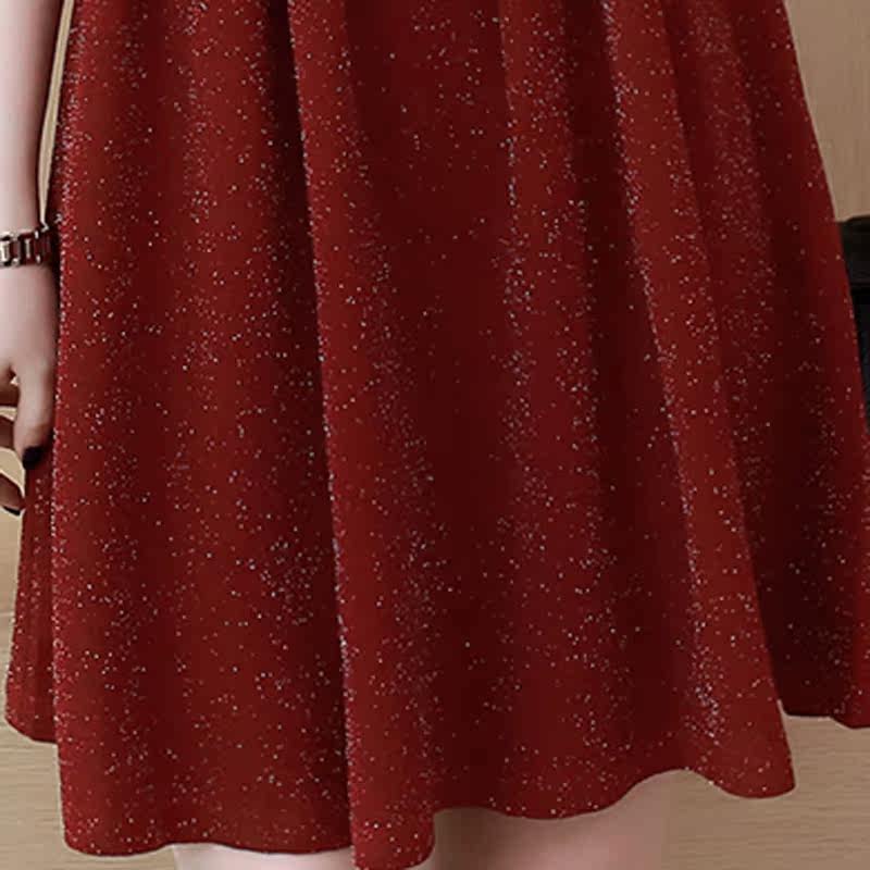 超大码女装胖mm减龄洋气适合连衣裙 媚娇兰大码女装