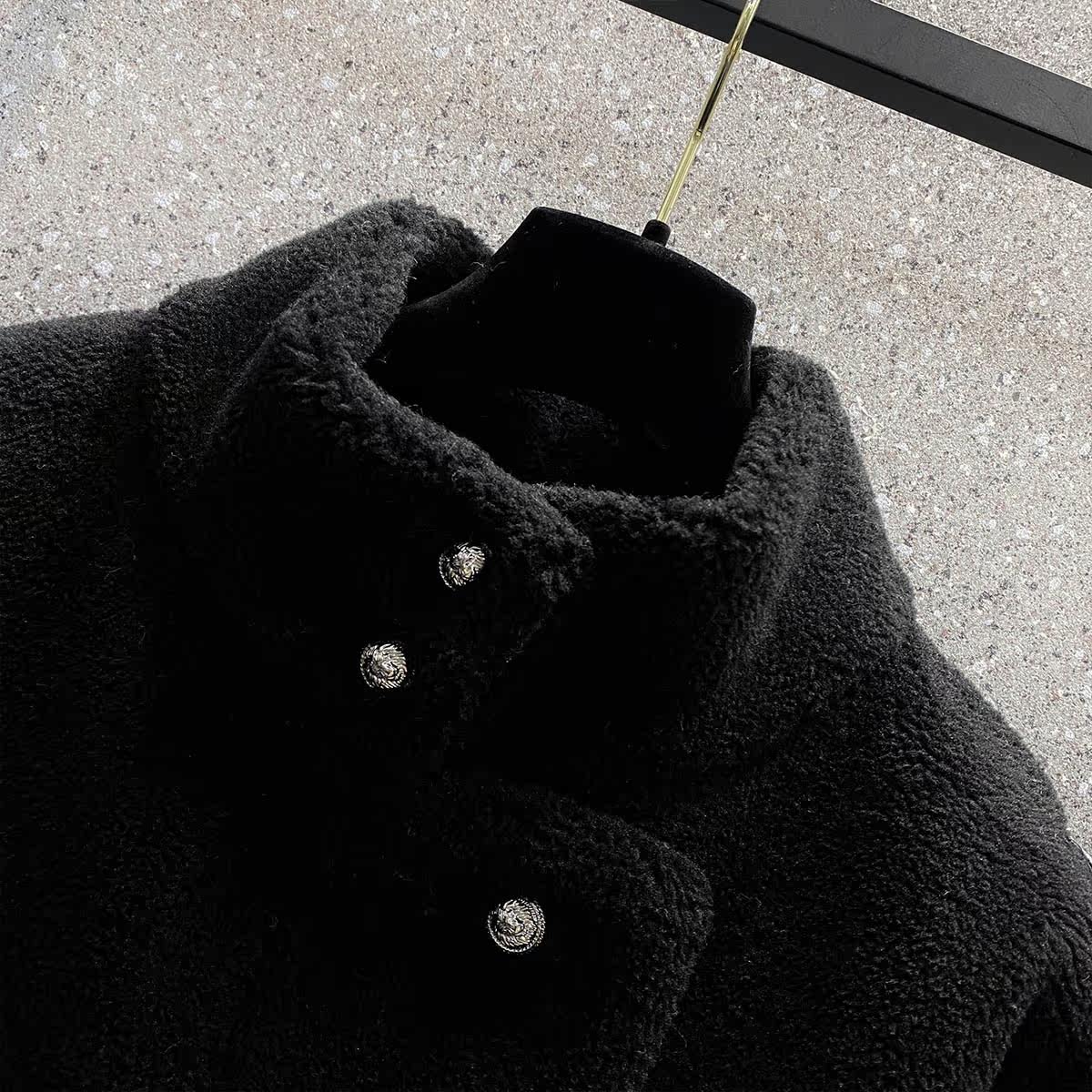 媚娇兰2021冬季新款中长款搭配大衣 媚娇兰毛呢外套