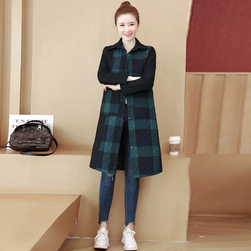 中长款秋冬2020大码女装200斤棉服 媚娇兰大码女装