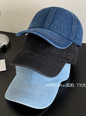 可扎高马尾牛仔棒球帽子女夏季新