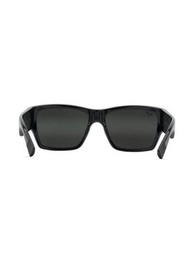 代购MauiJim女士太阳镜偏光防紫外线高清视野抗眩光方形黑色渐变