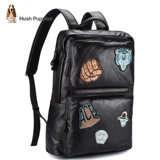 Рюкзак, кожаная вместительная и большая сумка для путешествий для отдыха, из натуральной кожи, воловья кожа