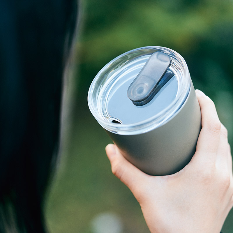 日本KINTO to go 保温咖啡杯 车载便携随行杯 双层不锈钢情侣水杯 - 图1