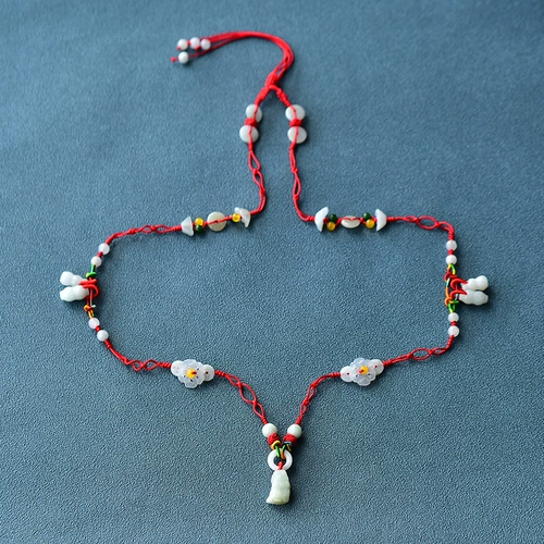 Оберег на день рождения, браслет из красной нити подходит для мужчин и женщин, красный ремень со знаком зодиака, изумрудный шнурок на талию, подарок на день рождения