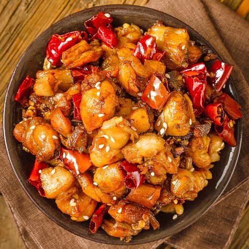 肖三婆自贡特色冷吃兔丁四川成都麻辣兔子肉香辣休闲小零食下酒菜 - 图2