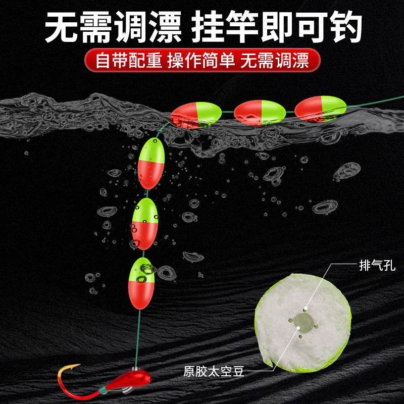 金海夕七星漂线组朝天钩成品鱼线套装全套传统钓鱼钩野钓鲫鱼正品,淘宝优惠券,粉丝福利购,淘宝优惠卷