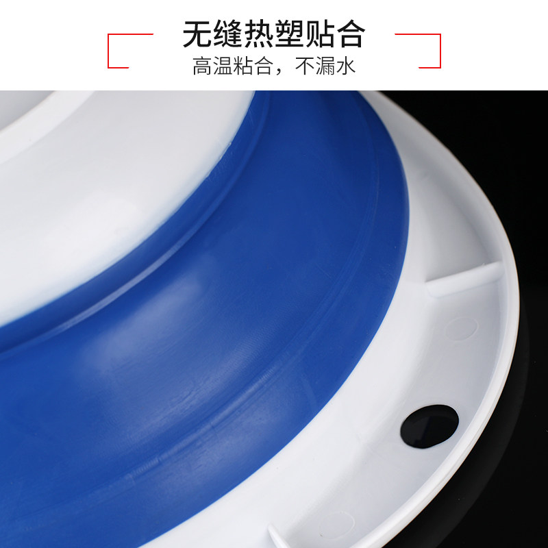 Foldable bait fishing equipment mixing basin
