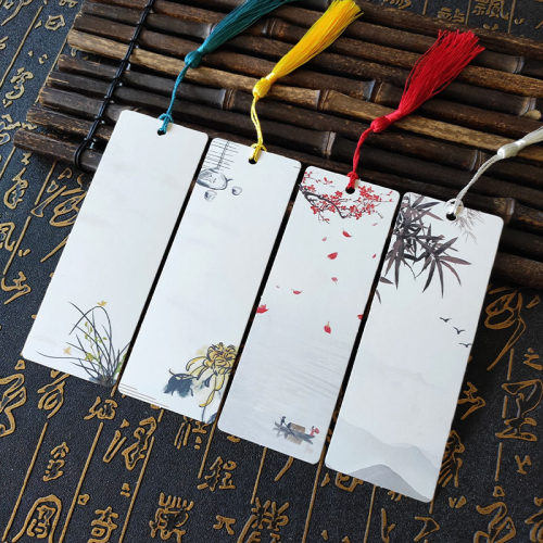 硬笔书法空白书签自写古典中国风小学生可手写diy手工自制作材料 - 图2