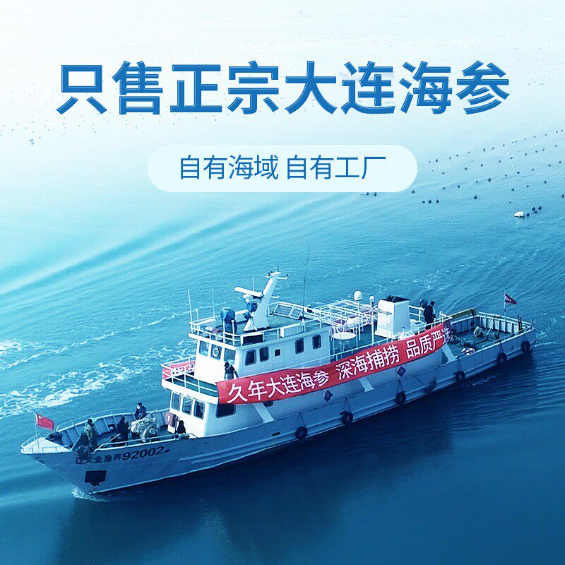 久年5a大连淡干野生孕妇旗舰店辽参 久年海参