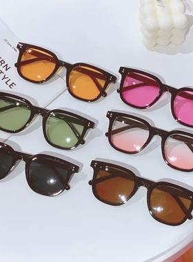 遮阳方形个性男女眼镜