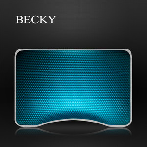 BECKY凝胶枕头护颈椎助睡眠骨型太空记忆棉保健修复按摩低款正品