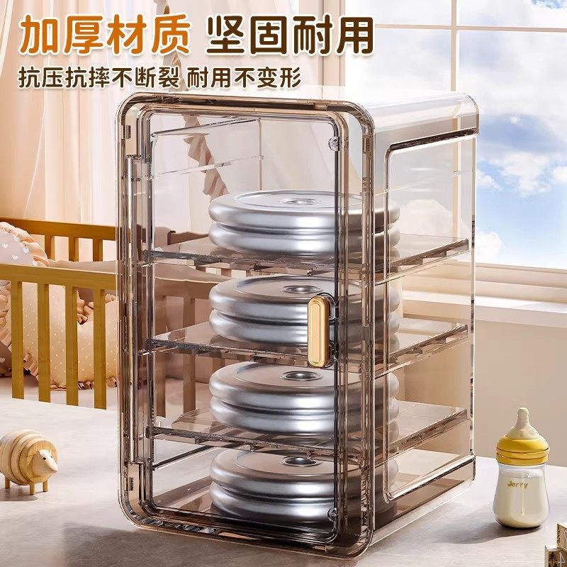 日本奶瓶收纳盒婴儿辅食工具专用置物架宝宝餐具防尘沥水收纳箱柜,淘宝优惠券,粉丝福利购,淘宝优惠卷