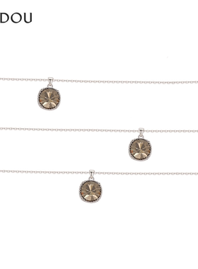 AJIDOU阿吉豆项链女银缎轻舞系列优雅款时尚专柜同款颈链锁骨链