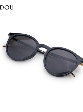 阿吉豆眼镜女时尚遮阳太阳镜墨镜