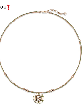 AJIDOU阿吉豆项链女款晨露花园