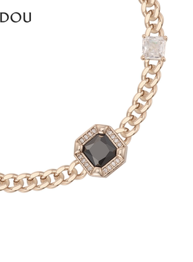 AJIDOU阿吉豆手链女光影都市系列潮酷时尚款首饰专柜同款手环手饰