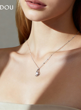 阿吉豆项链气质颈链吊坠轻奢配饰