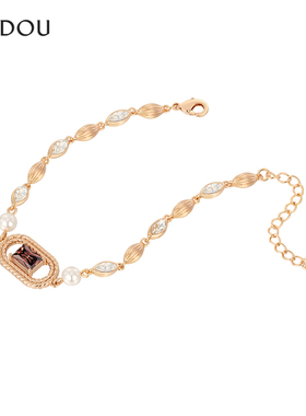 AJIDOU阿吉豆手链女优雅简约休闲首饰线下专柜同款手环手饰